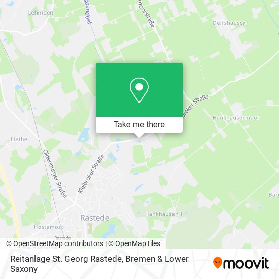 Reitanlage St. Georg Rastede map