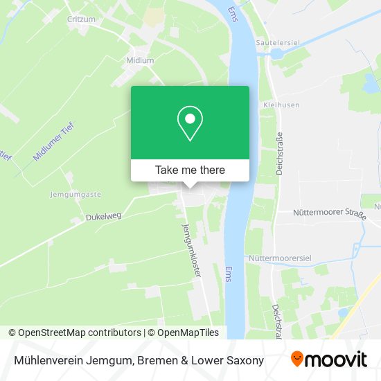 Mühlenverein Jemgum map