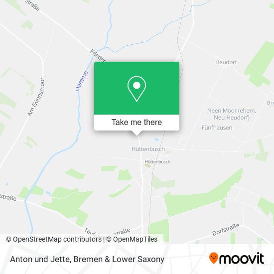Anton und Jette map