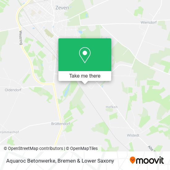 Aquaroc Betonwerke map