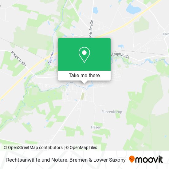 Rechtsanwälte und Notare map