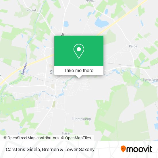 Carstens Gisela map