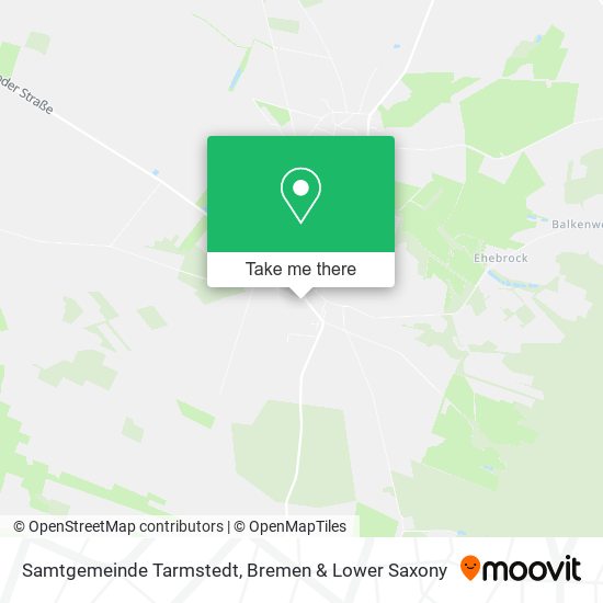 Samtgemeinde Tarmstedt map