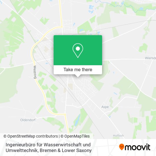 Ingenieurbüro für Wasserwirtschaft und Umwelttechnik map
