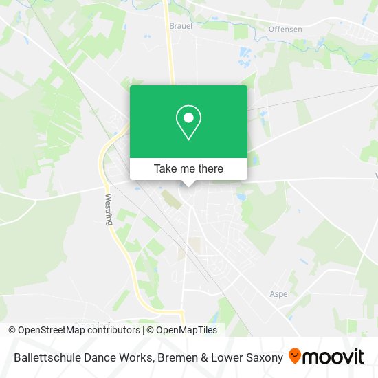 Ballettschule Dance Works map