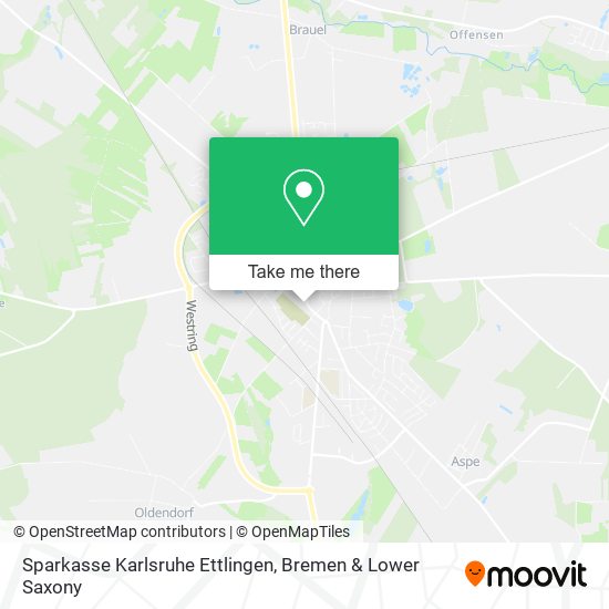 Sparkasse Karlsruhe Ettlingen map