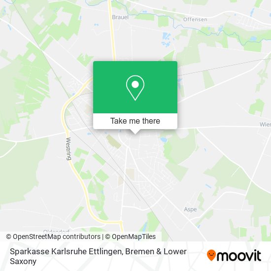 Sparkasse Karlsruhe Ettlingen map