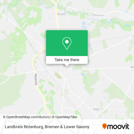 Landkreis Rotenburg map