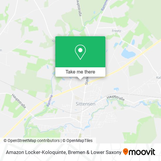 Amazon Locker-Koloquinte map