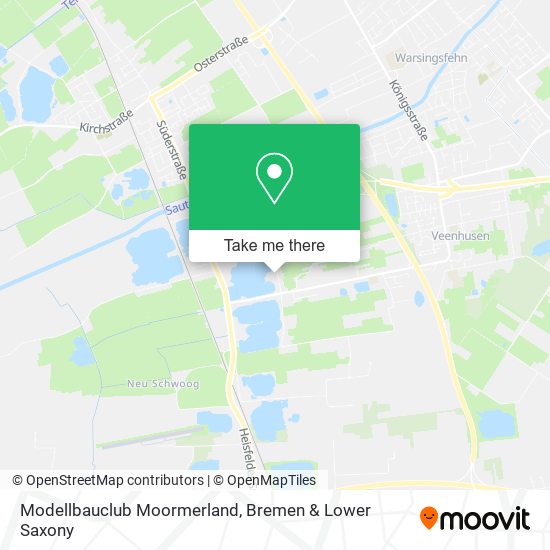 Modellbauclub Moormerland map