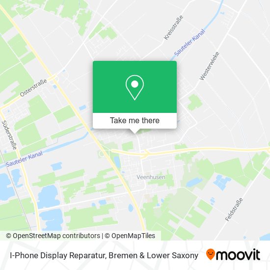 I-Phone Display Reparatur map