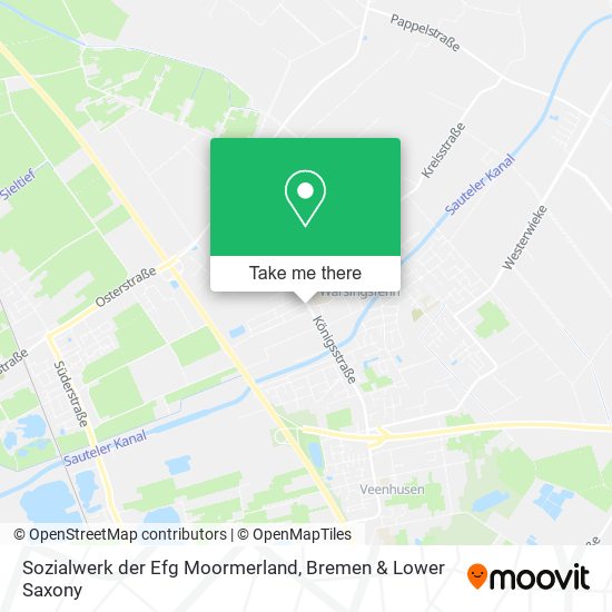 Sozialwerk der Efg Moormerland map