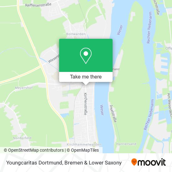 Youngcaritas Dortmund map