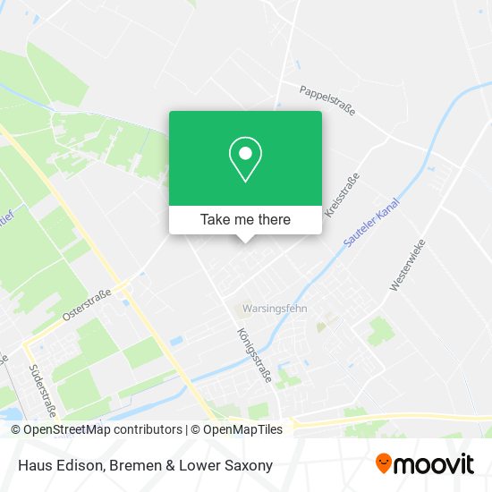Haus Edison map