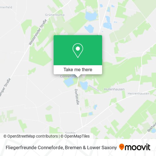 Fliegerfreunde Conneforde map