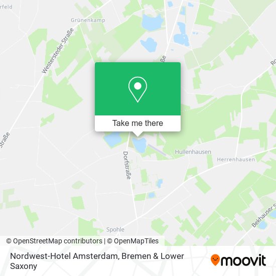 Nordwest-Hotel Amsterdam map