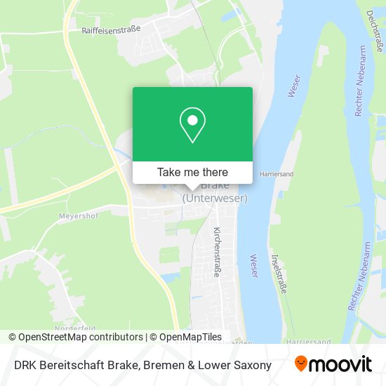 DRK Bereitschaft Brake map