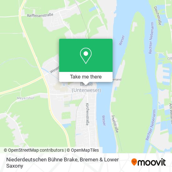 Niederdeutschen Bühne Brake map