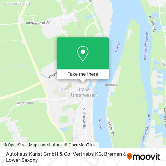 Autohaus Kunst GmbH & Co. Vertriebs KG map