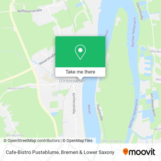 Cafe-Bistro Pusteblume map