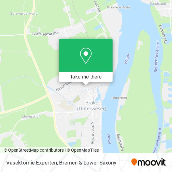 Vasektomie Experten map