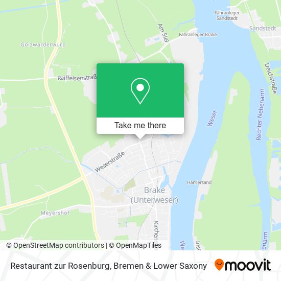 Restaurant zur Rosenburg map