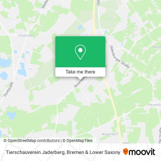 Tierschauverein Jaderberg map