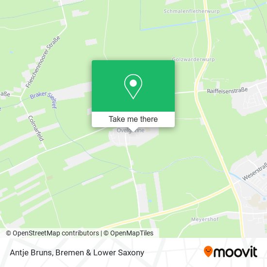 Antje Bruns map