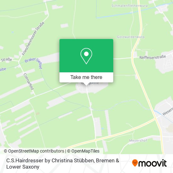 C.S.Hairdresser by Christina Stübben map