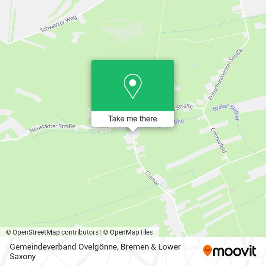 Gemeindeverband Ovelgönne map