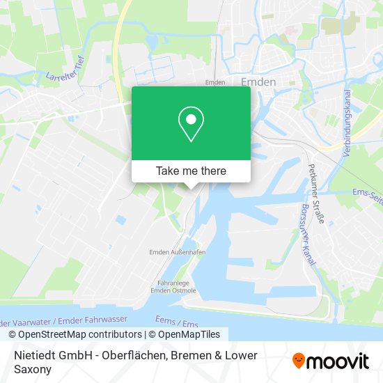 Nietiedt GmbH - Oberflächen map
