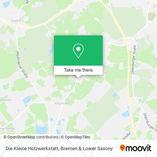 Die Kleine Holzwerkstatt map