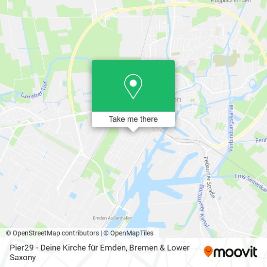Pier29 - Deine Kirche für Emden map