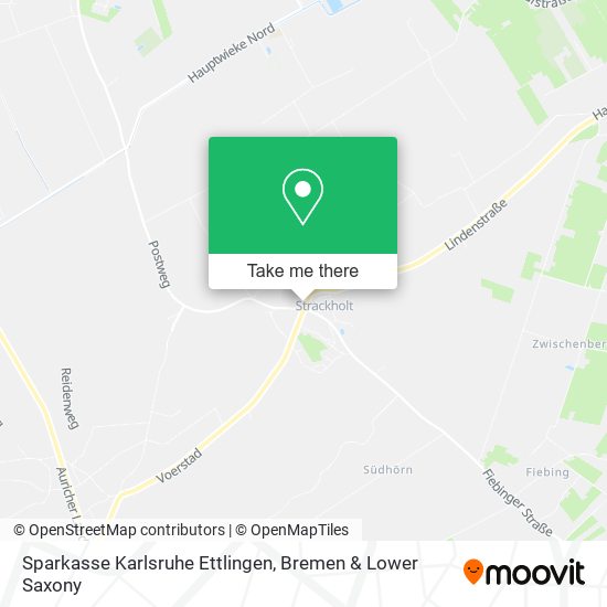Sparkasse Karlsruhe Ettlingen map