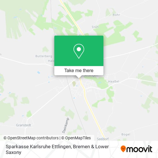 Sparkasse Karlsruhe Ettlingen map