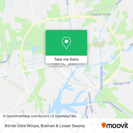 Börde Oste-Wörpe map