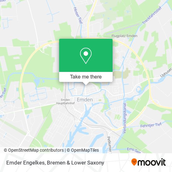 Emder Engelkes map