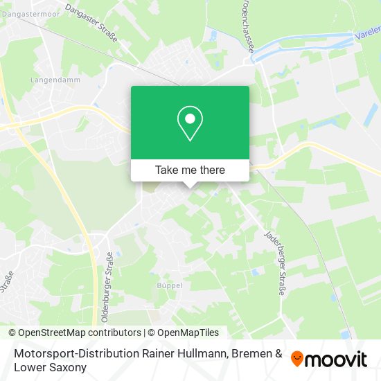 Motorsport-Distribution Rainer Hullmann map