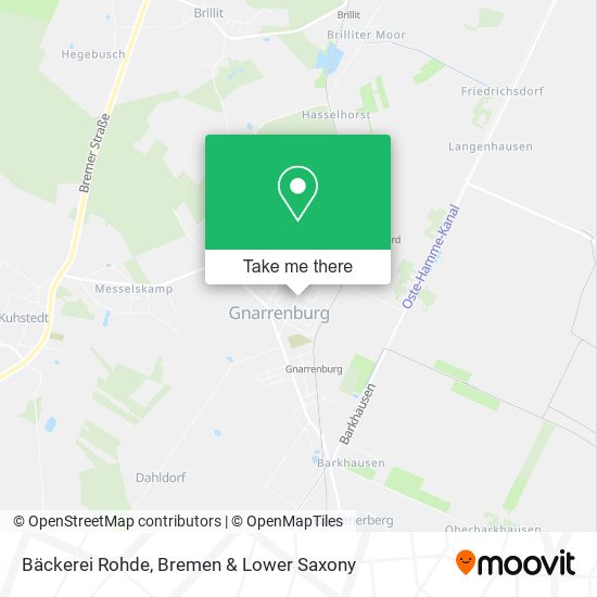 Bäckerei Rohde map