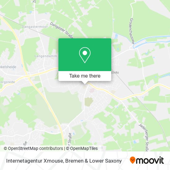 Internetagentur Xmouse map