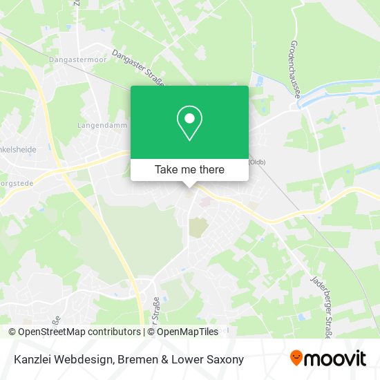 Kanzlei Webdesign map