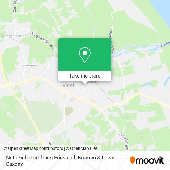 Naturschutzstiftung Friesland map
