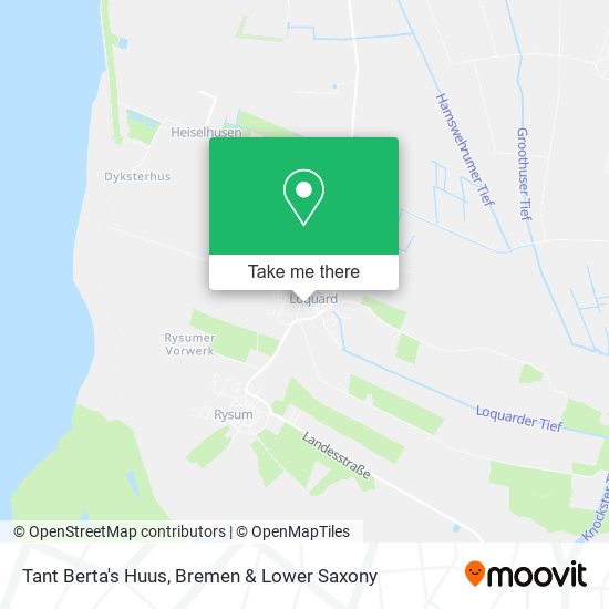 Tant Berta's Huus map