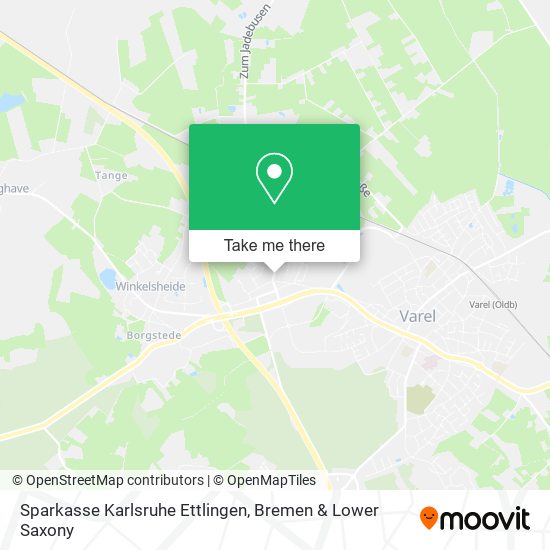 Sparkasse Karlsruhe Ettlingen map