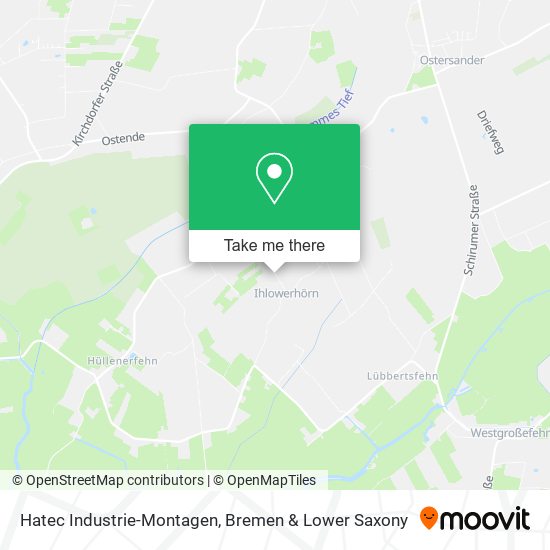 Hatec Industrie-Montagen map