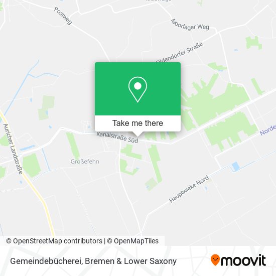 Gemeindebücherei map