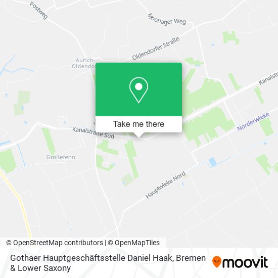 Карта Gothaer Hauptgeschäftsstelle Daniel Haak
