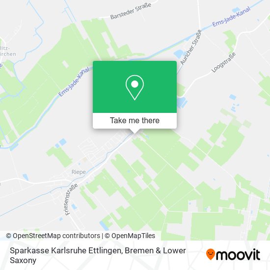 Sparkasse Karlsruhe Ettlingen map
