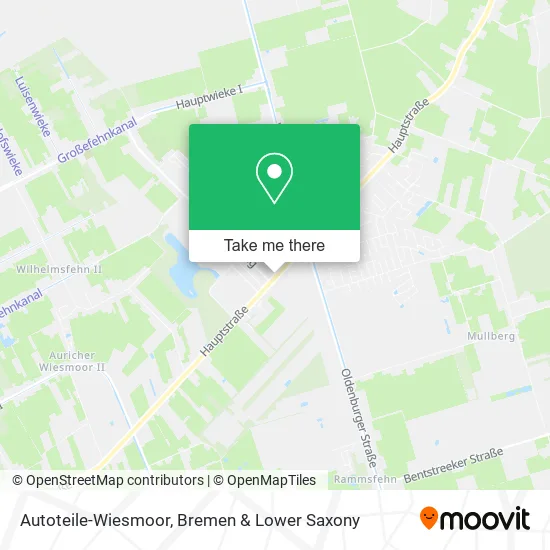 Autoteile-Wiesmoor map