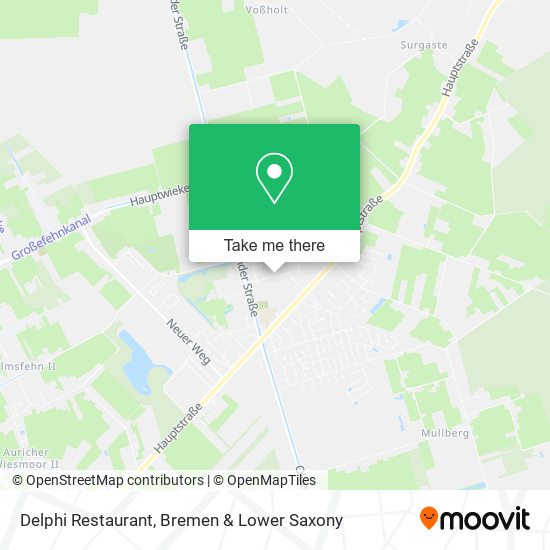 Delphi Restaurant map